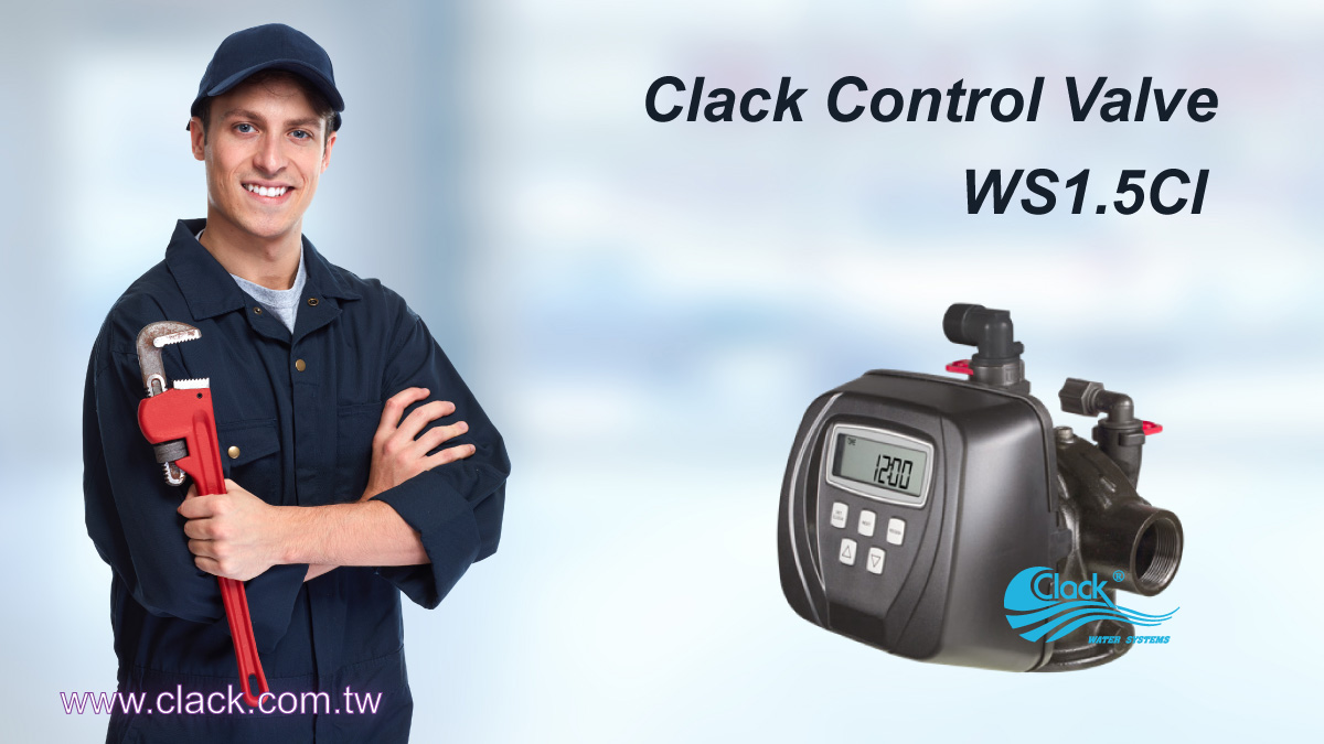 Clack Control Valve WS1.5PCI