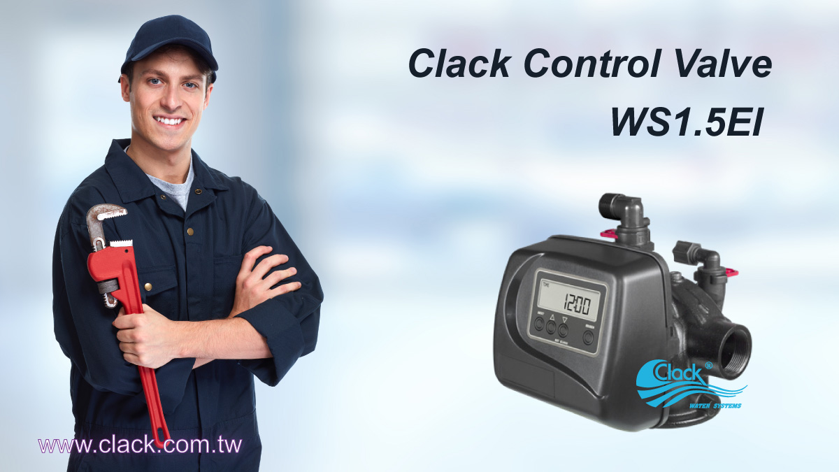 Clack Control Valve WS1.5PEI